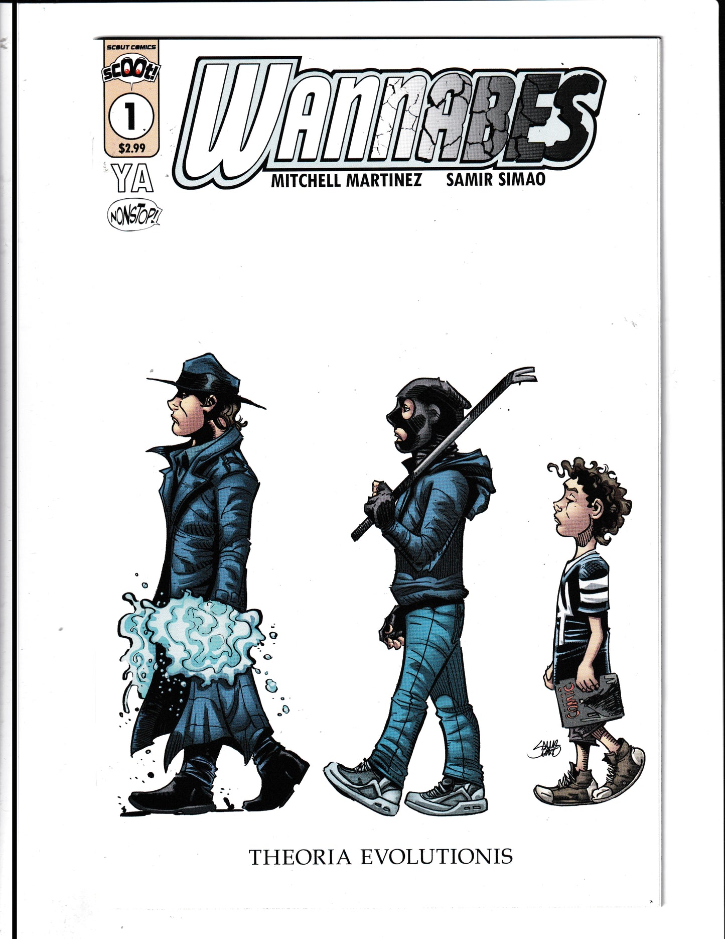 Wannabes #1B (2022) Variant Cover Scout Comics