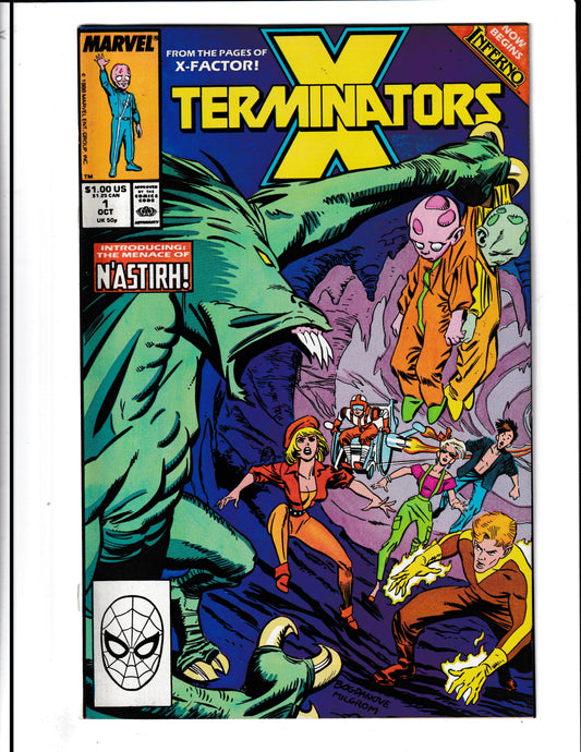 X-Terminators #1 (1988) Marvel Comics