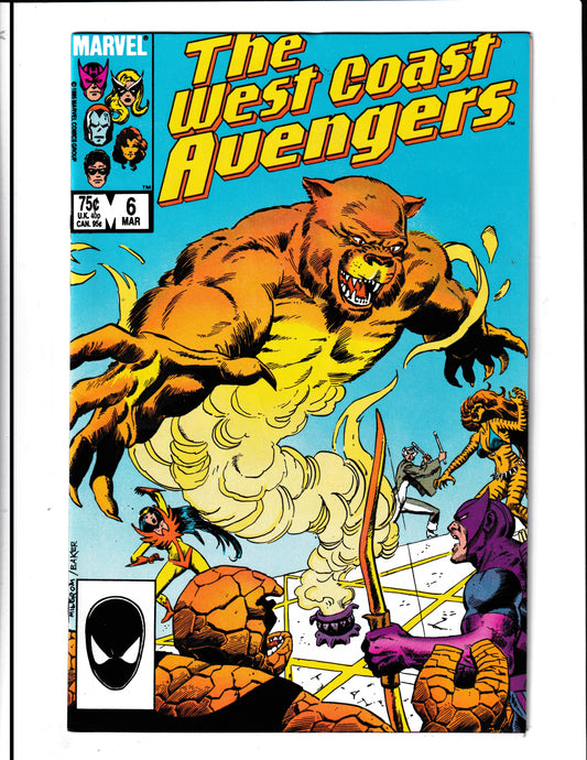 West Coast Avengers #6 (1986) Marvel Comics