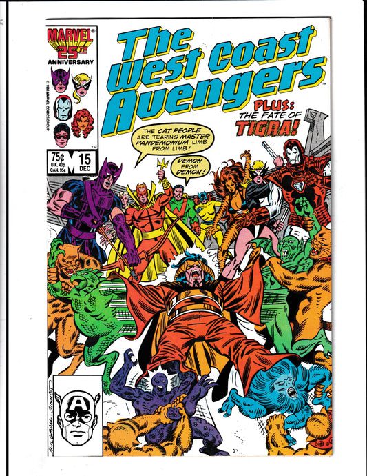 West Coast Avengers #15 (1986) Marvel Comics