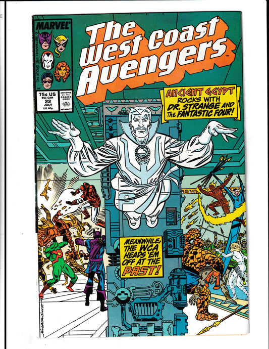 West Coast Avengers #22 (1987) Marvel Comics