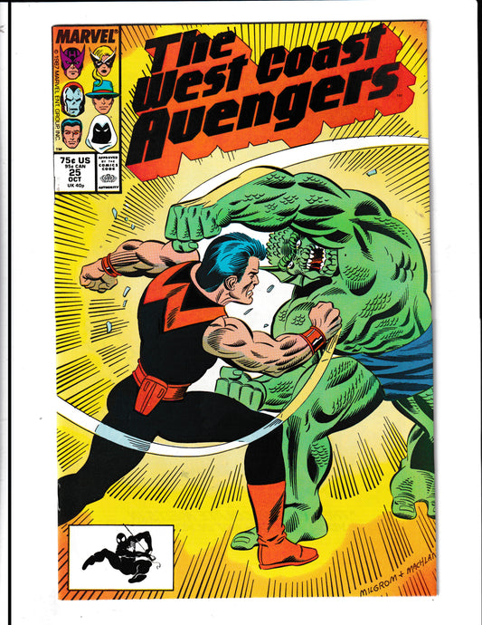 West Coast Avengers #25 (1987) Marvel Comics