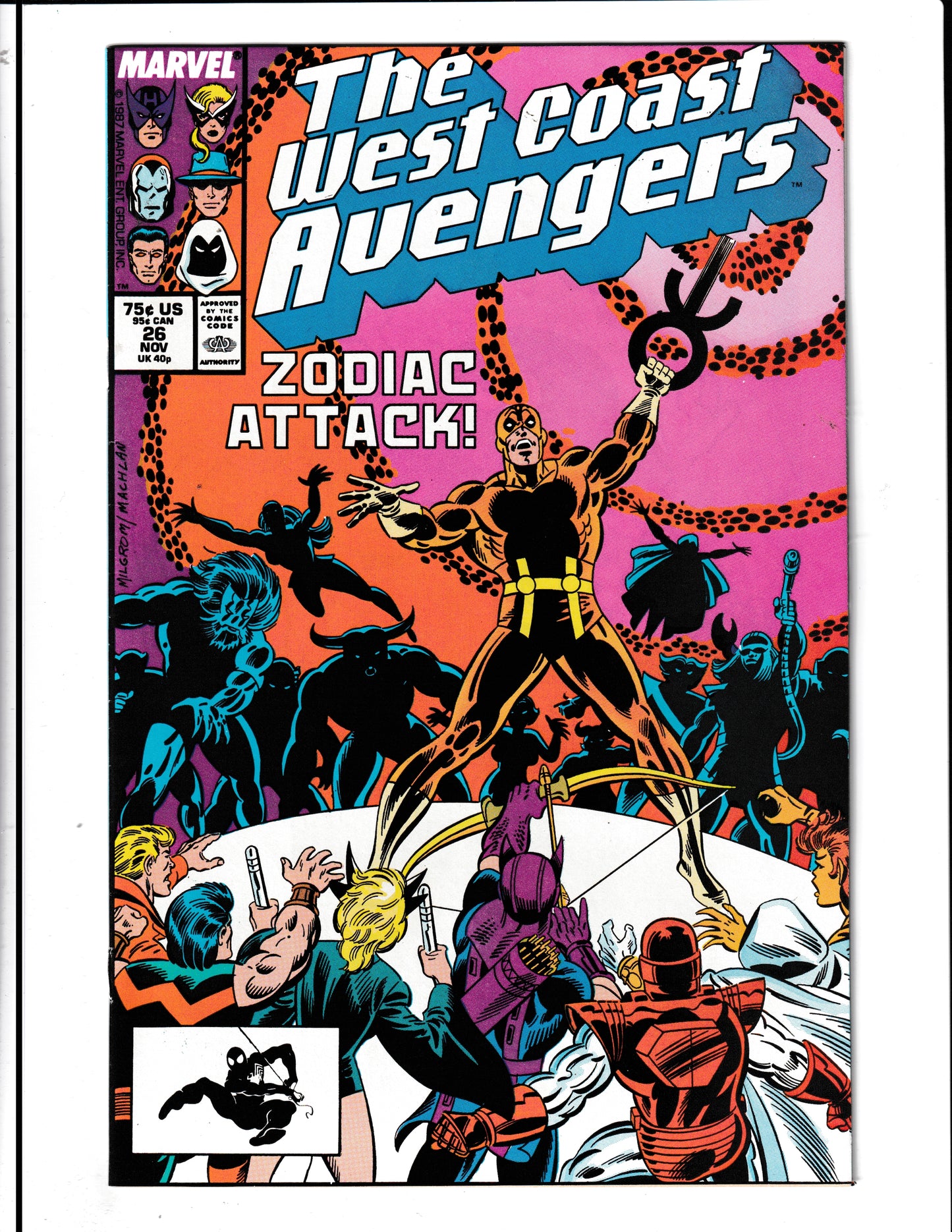 West Coast Avengers #26 (1987) Marvel Comics