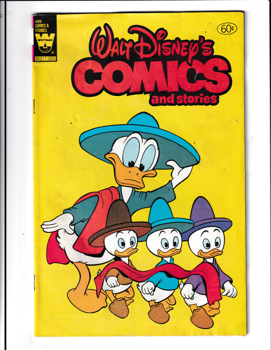 Walt Disney's Comics and Stories #499 (1982) Whitman Comics