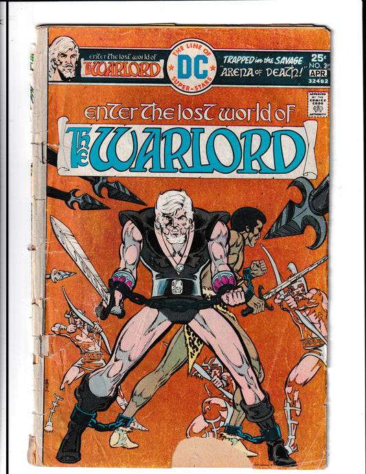 Warlord #2 (1976) 1st App Machiste DC Comics