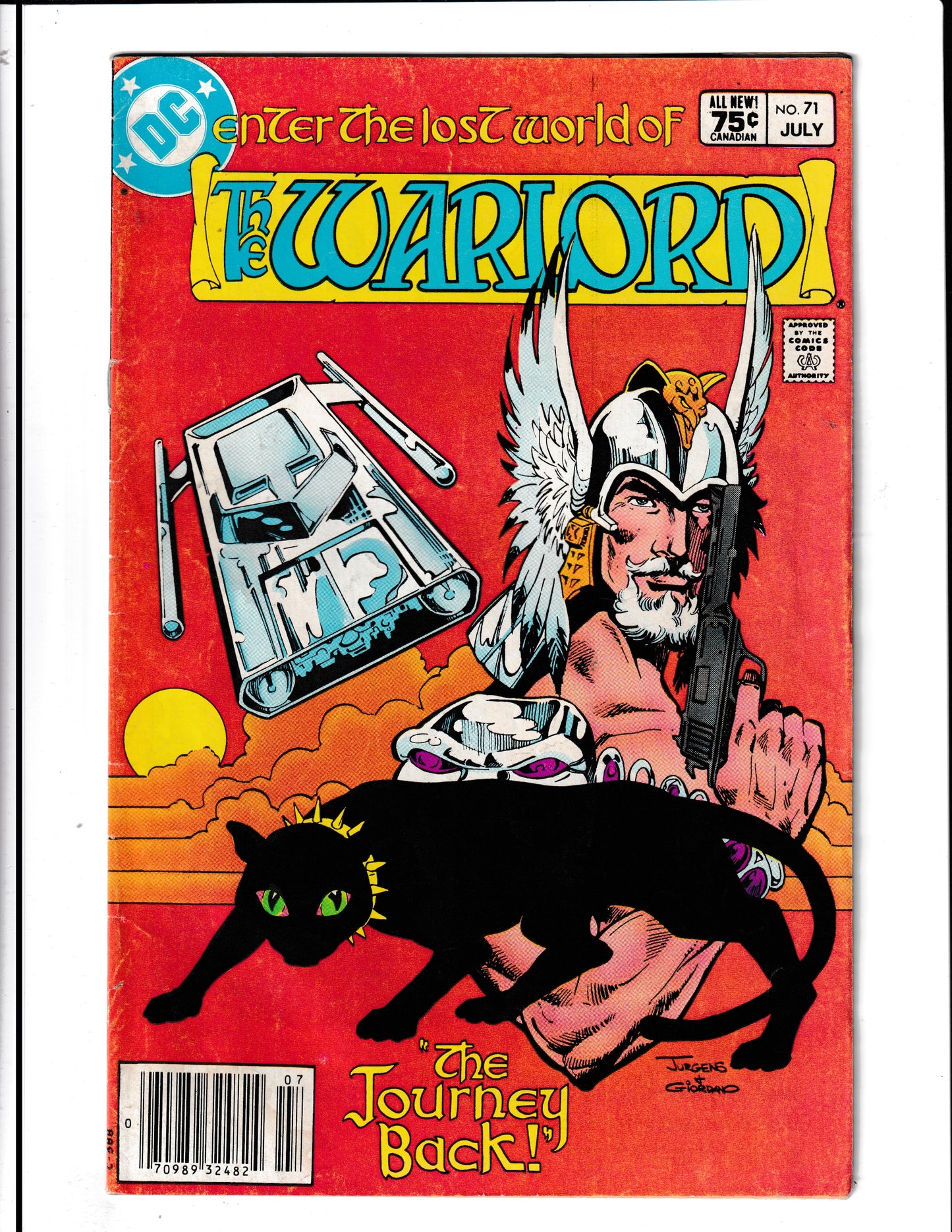 Warlord #71 (1983) DC Comics