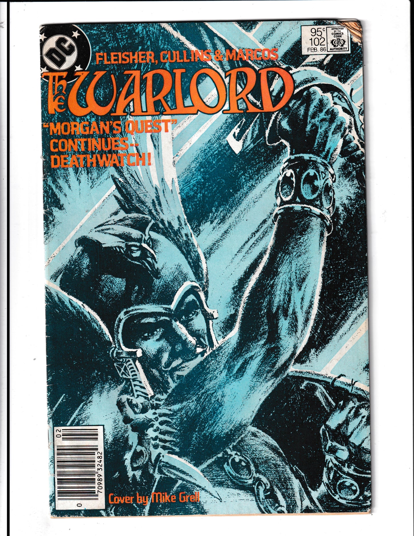 Warlord #102 (1986) DC Comics