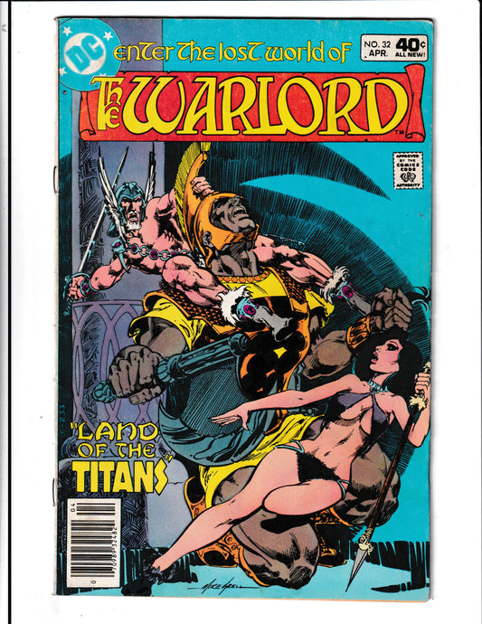 Warlord #32 (1980) 1st Shakira DC Comics