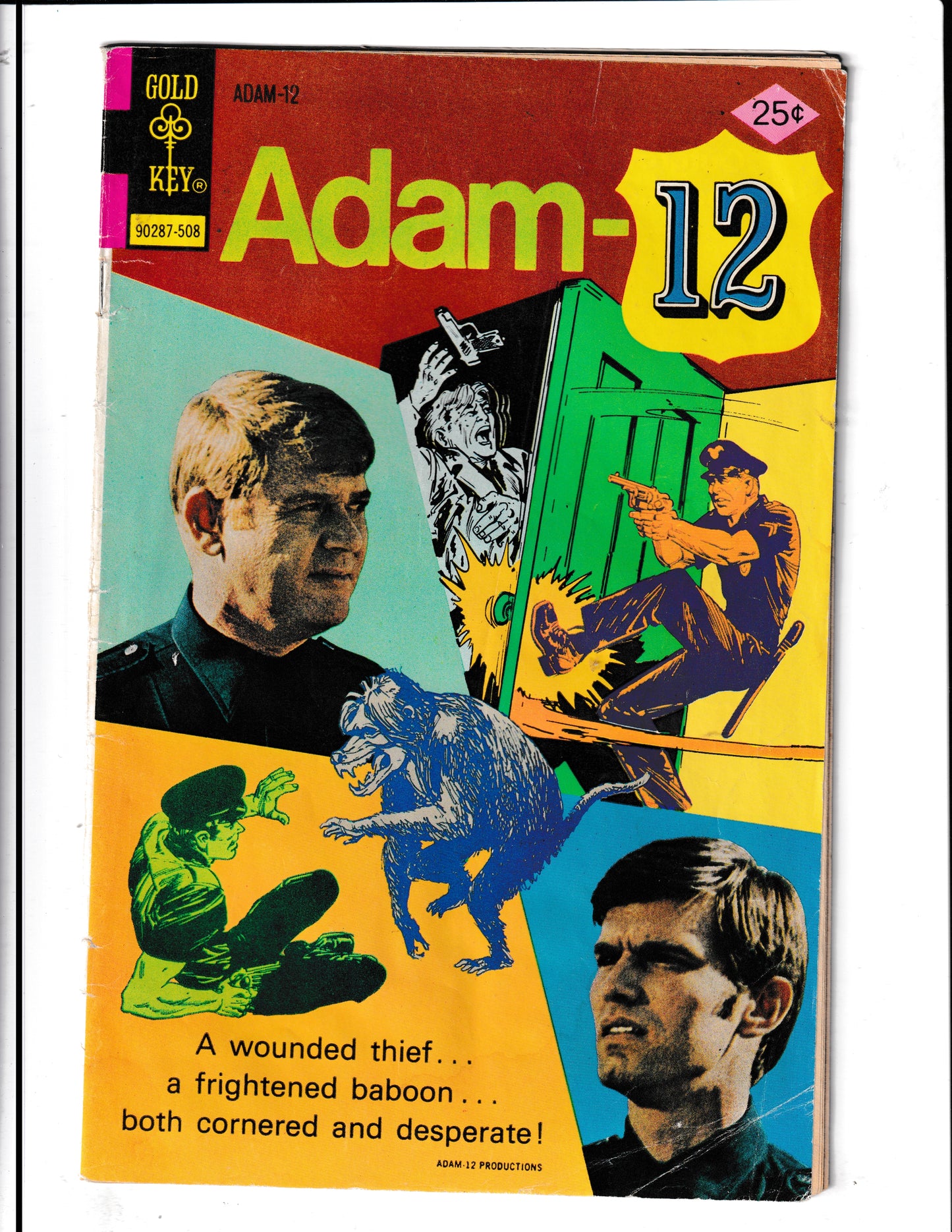 Adam-12 #8 (1975) Gold Key Comics