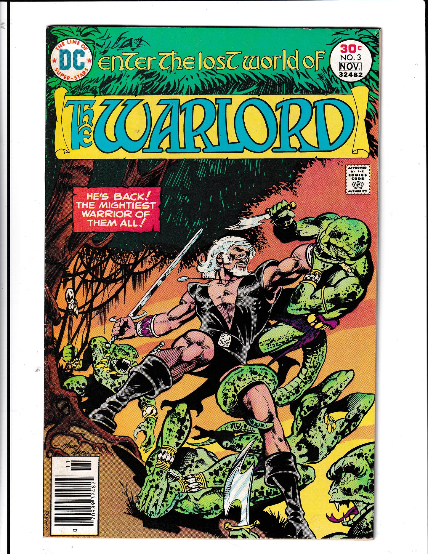 Warlord #3 (1976) DC Comics