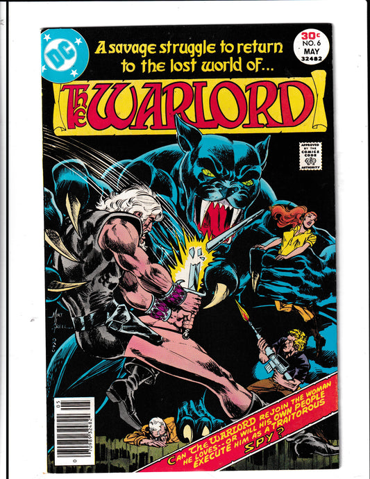 Warlord #6 (1977) DC Comics