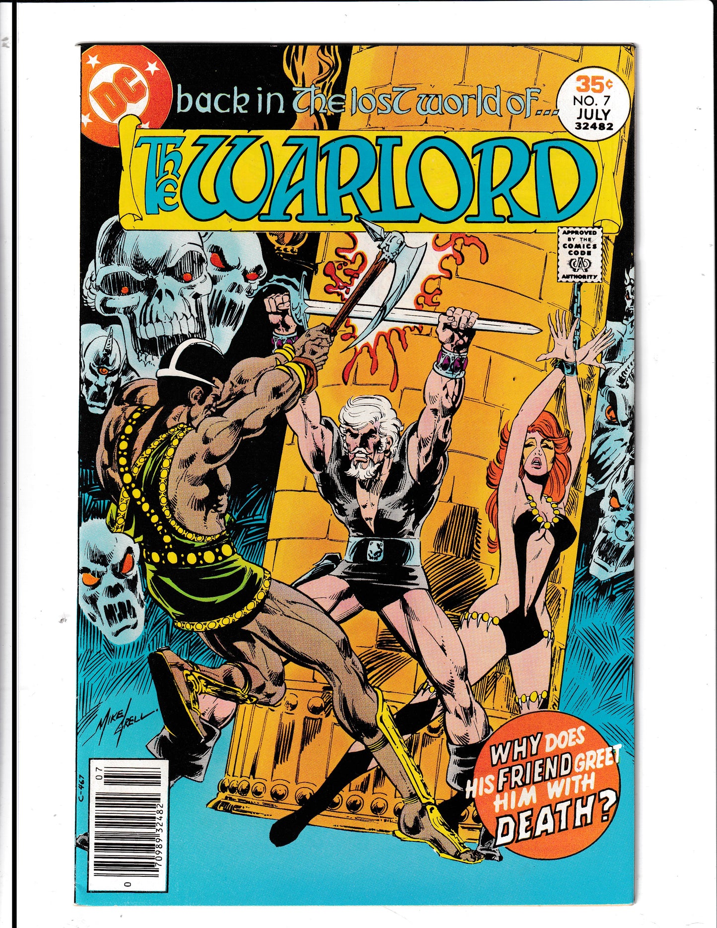 Warlord #7 (1977) DC Comics