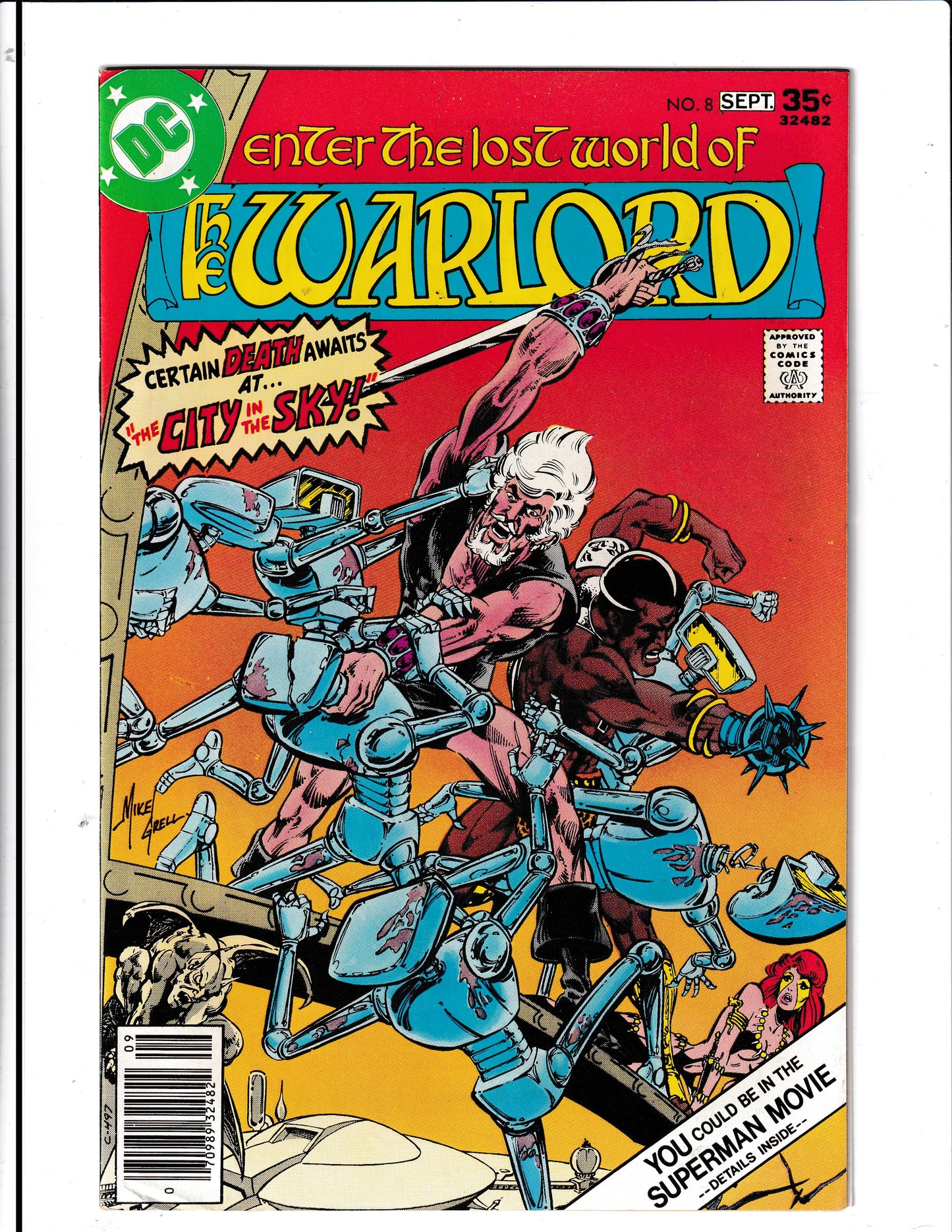 Warlord #8 (1977) DC Comics