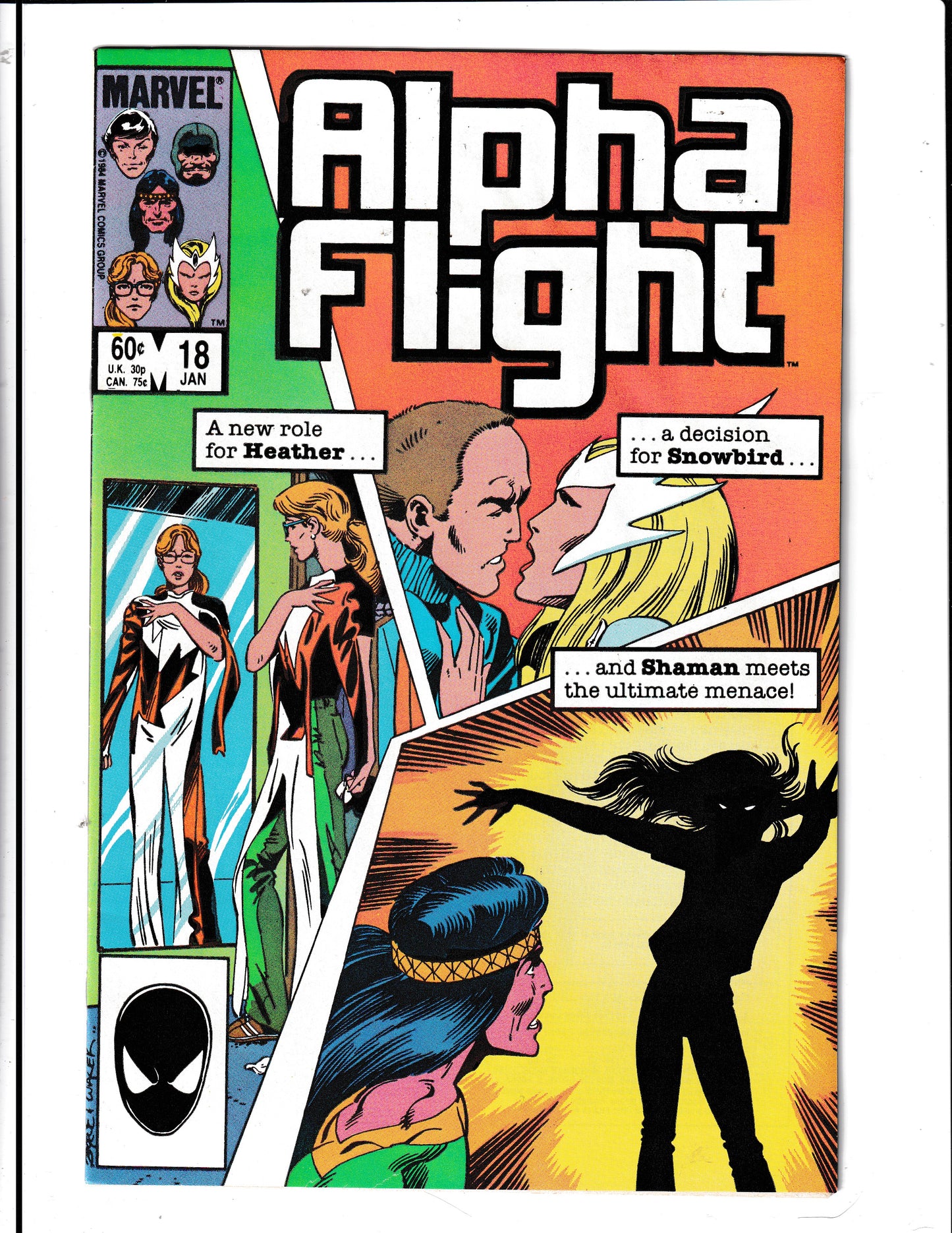 Alpha Flight #18 (1985) Marvel Comics