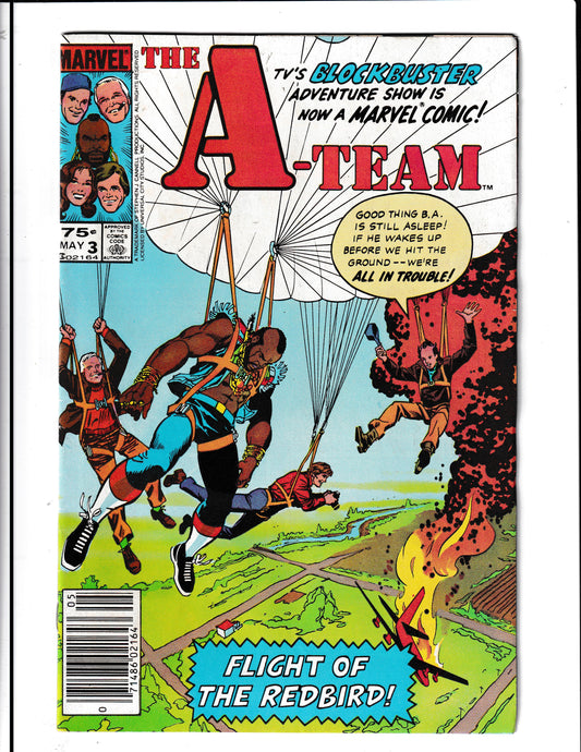 A-Team #3 (1984) Canadian Newsstand Marvel Comics