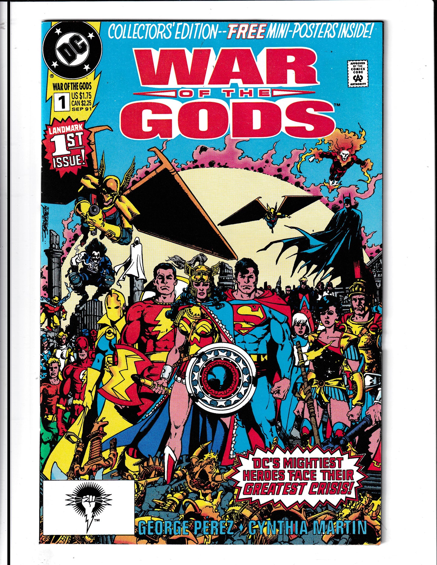 War of the Gods #1 (1991) Higher Grade DC Comics