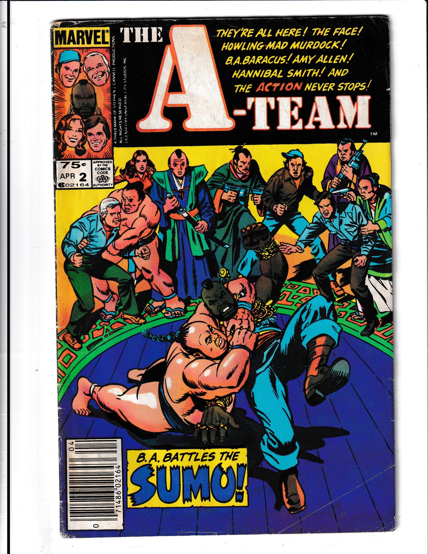 A-Team #2 (1984) Marvel Comics