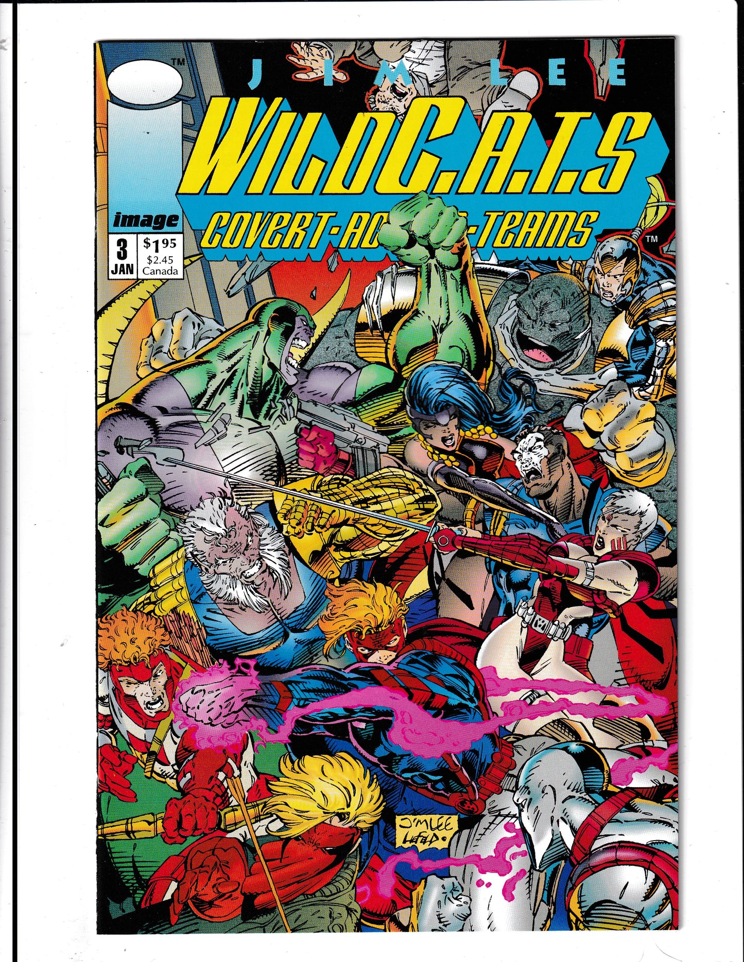 WildC.A.T.S Covert-Action-Teams #3 (1993) Image Comics