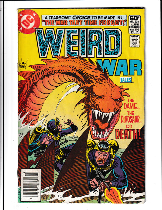 Weird War Tales #106 (1981) DC Comics