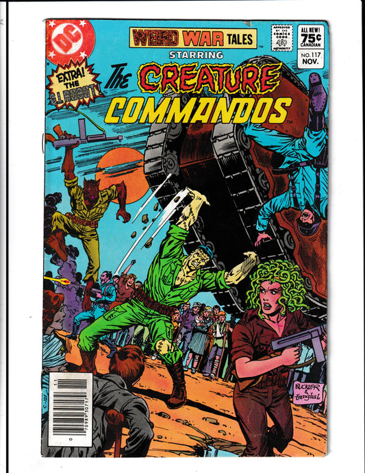 Weird War Tales #117 (1982) CPV DC Comics