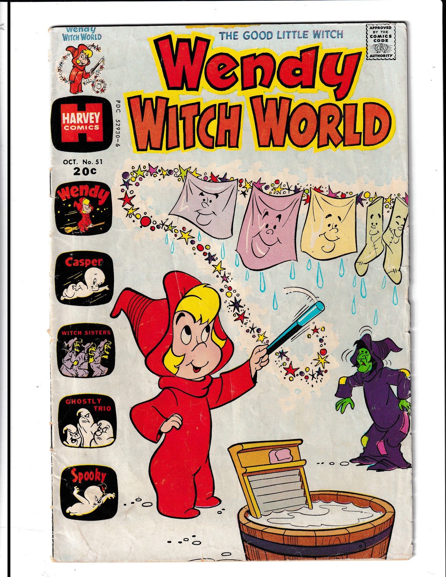 Wendy: Witch World #51 (1973) Harvey Comics