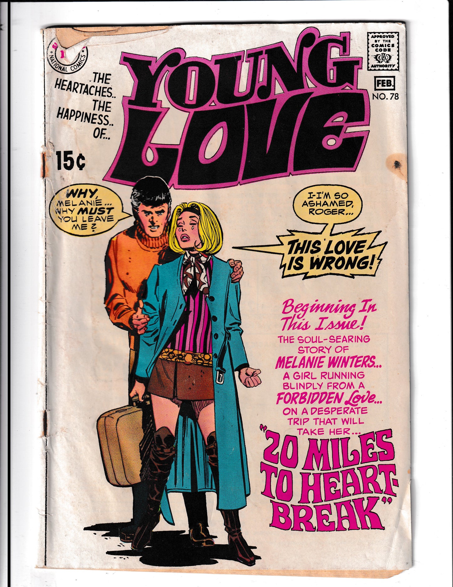 Young Love #78 (1970) DC Comics