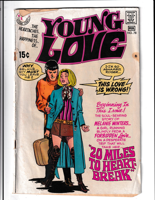 Young Love #78 (1970) DC Comics