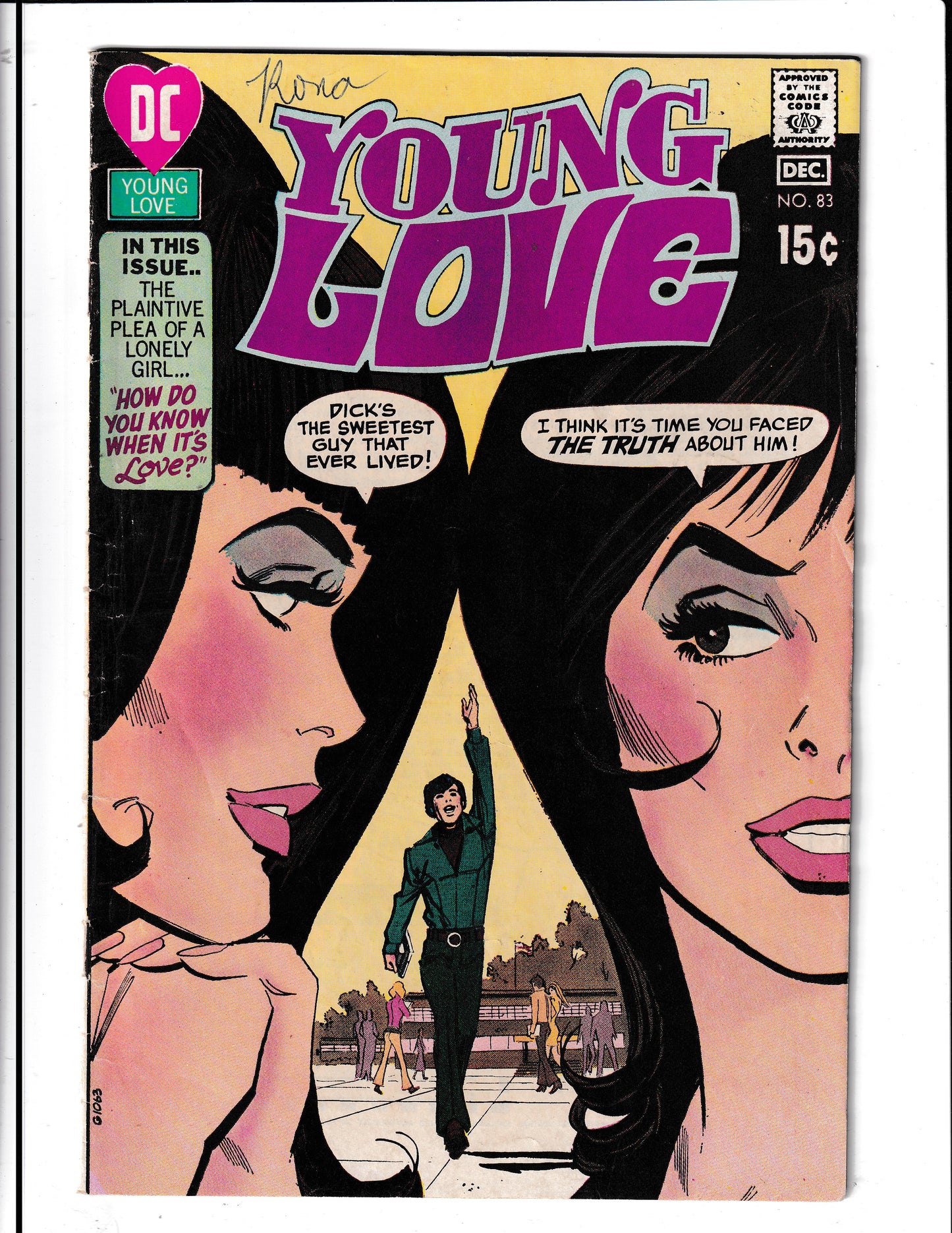 Young Love #83 (1970) DC Comics