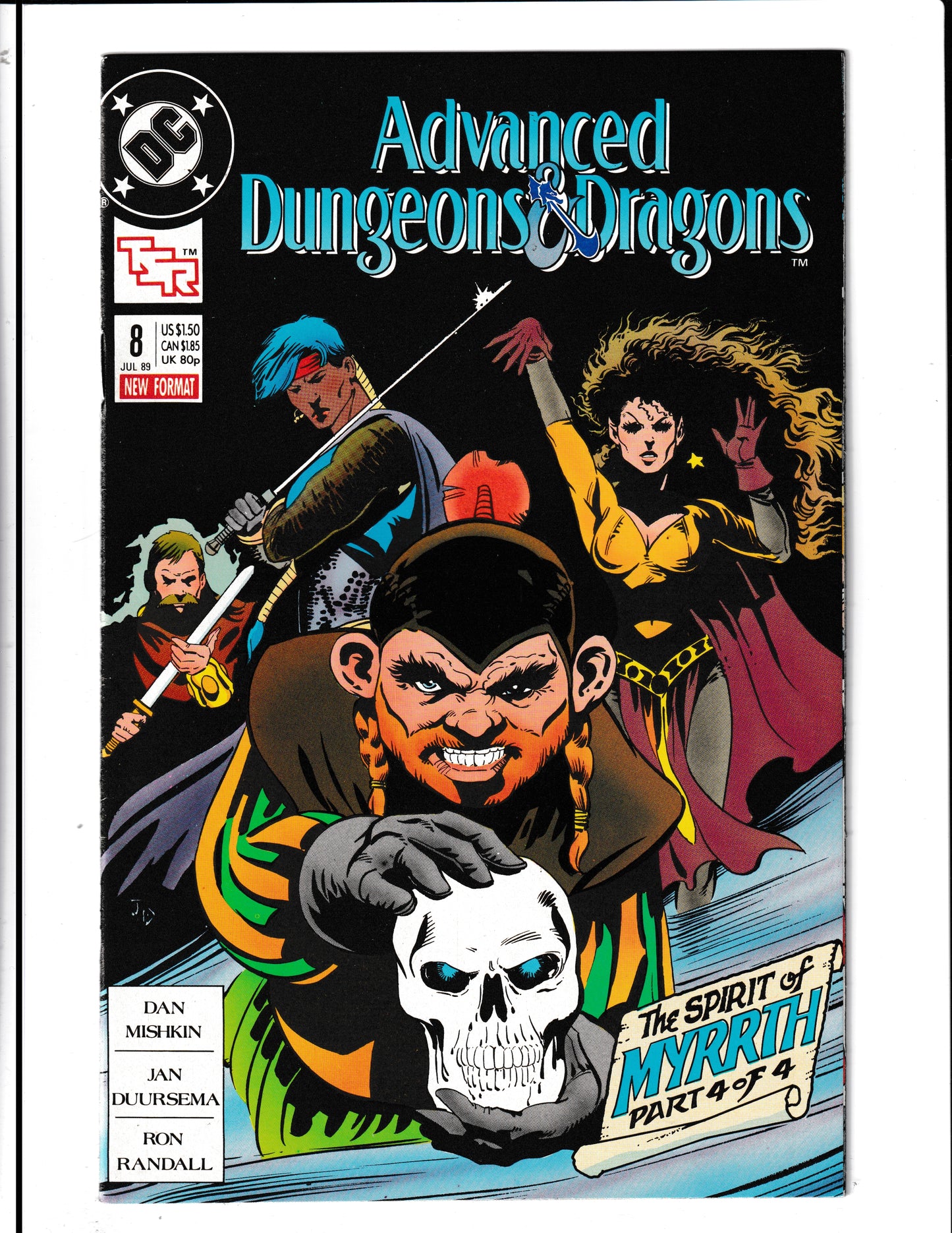 Advanced Dungeons & Dragons #8 (1989) DC Comics