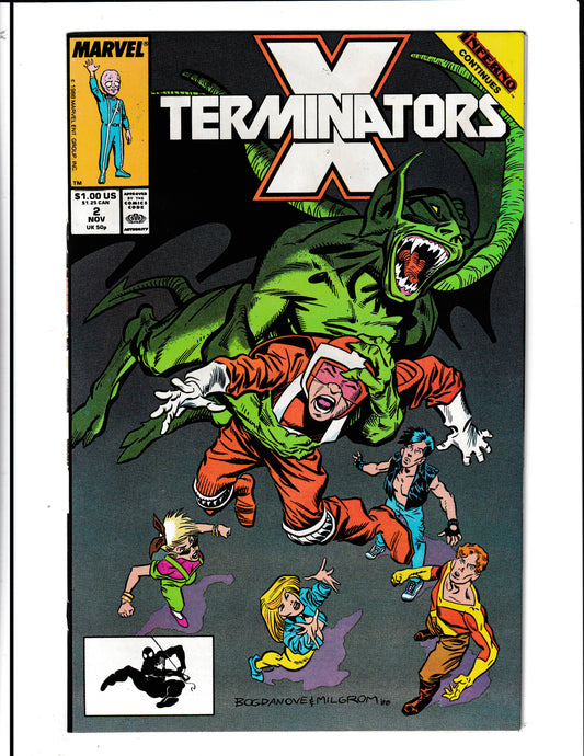 X-Terminators #2 (1988) Marvel Comics