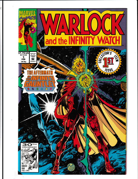 Warlock and the Infinity Watch #1 (1992) High Grade Marvel Comics