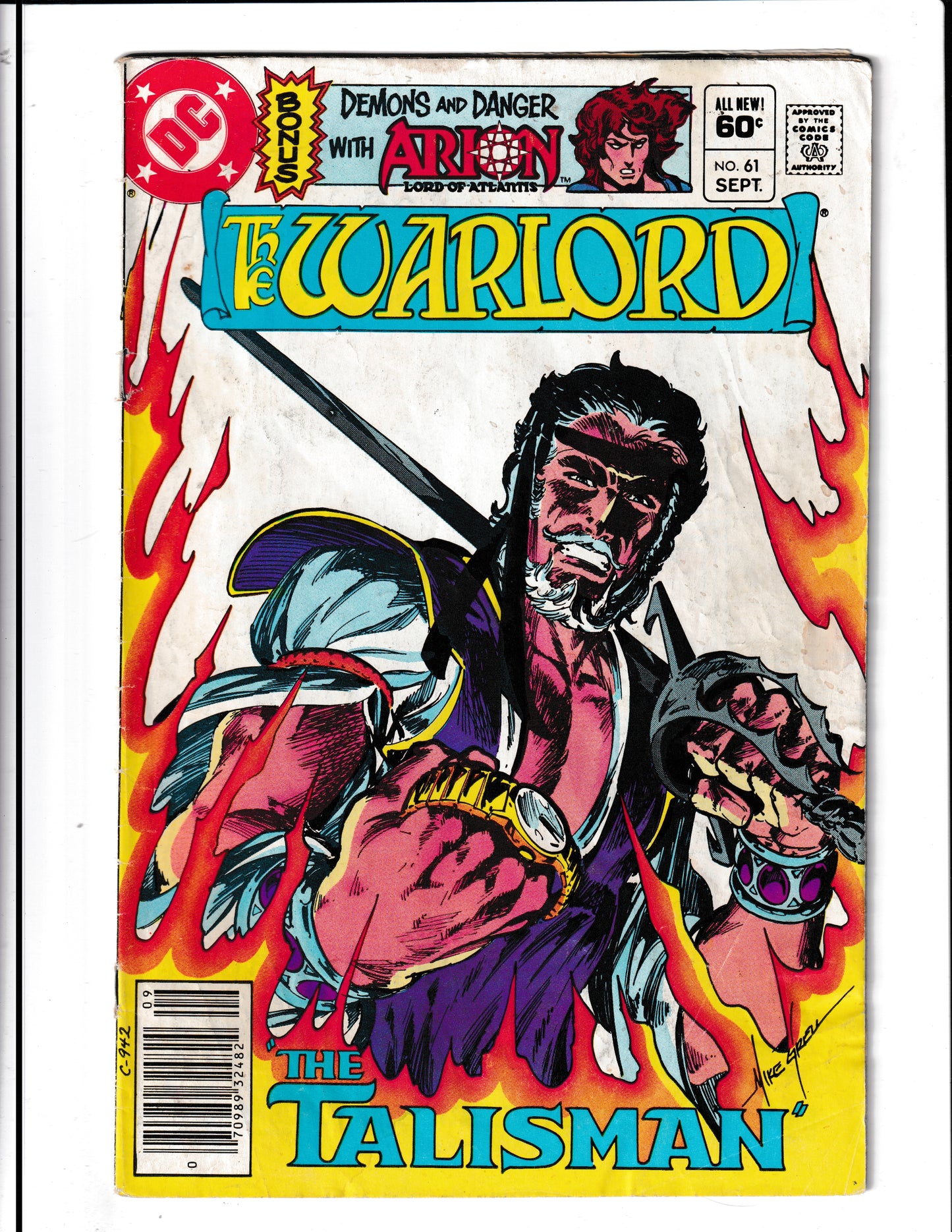 Warlord #61 (1982) DC Comics