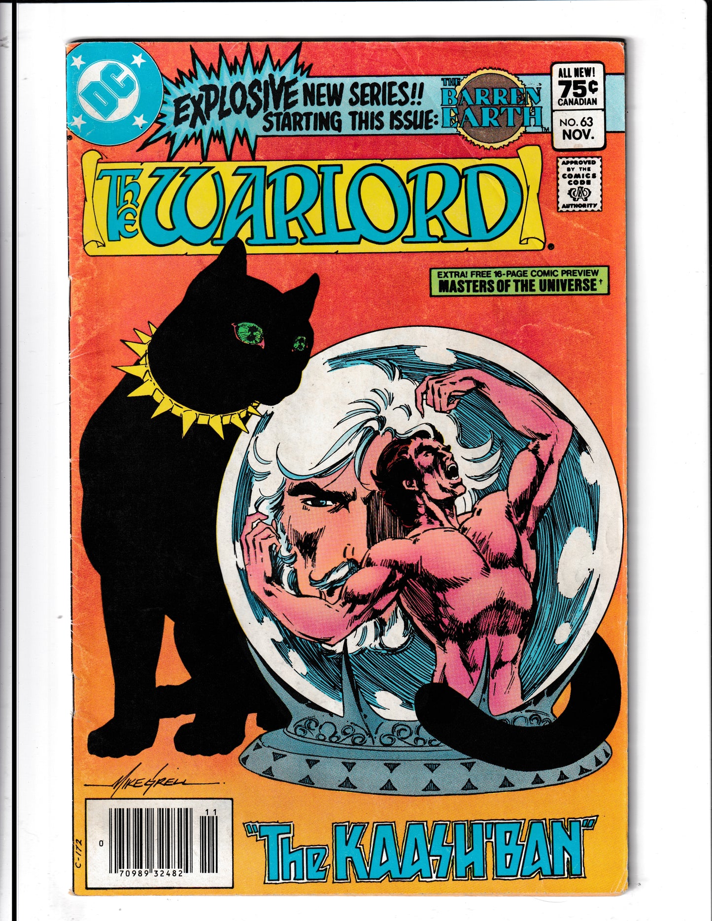 Warlord #63 (1982) DC Comics