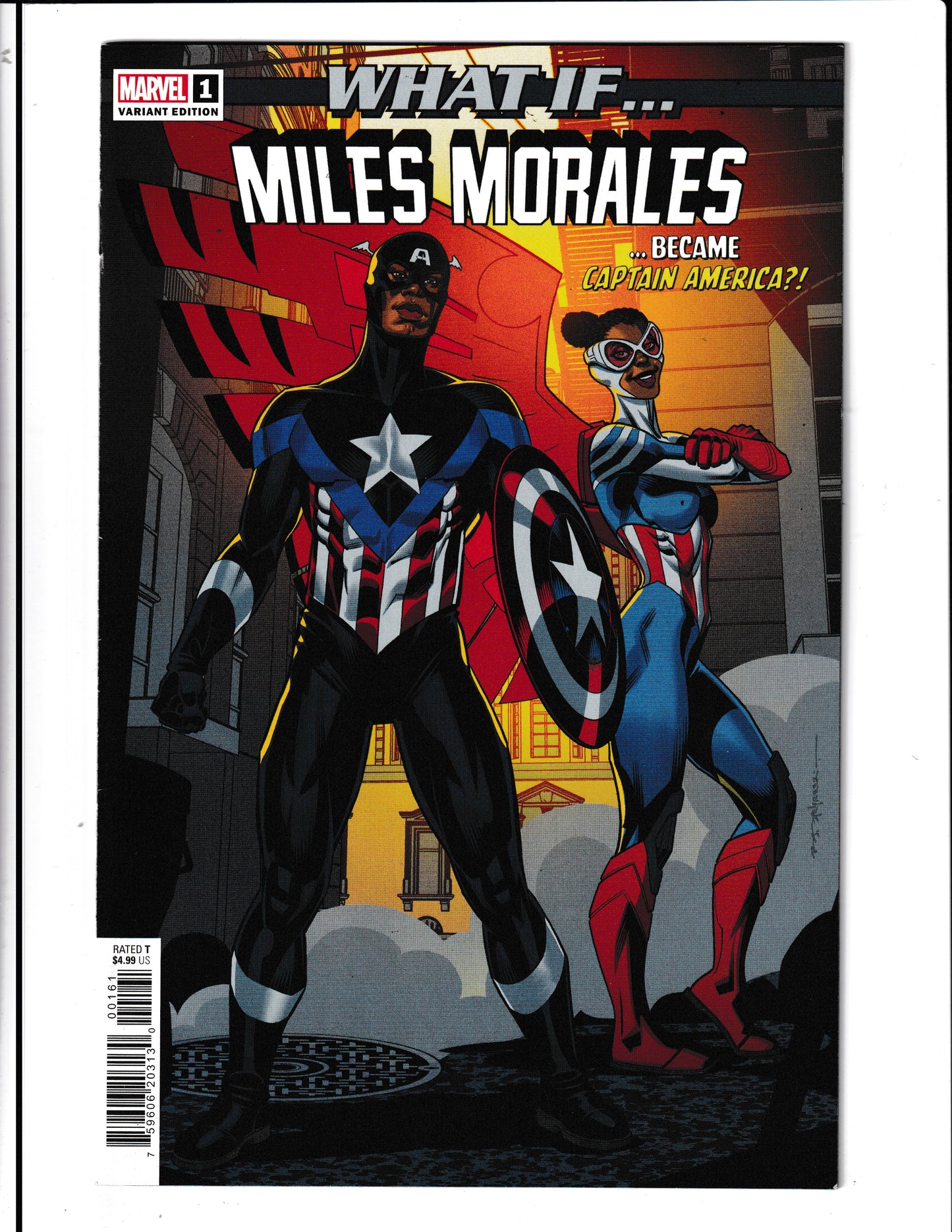 What if? Miles Morales #1f (2022) Variant Brian Stelfreeze Cover Marvel Comics