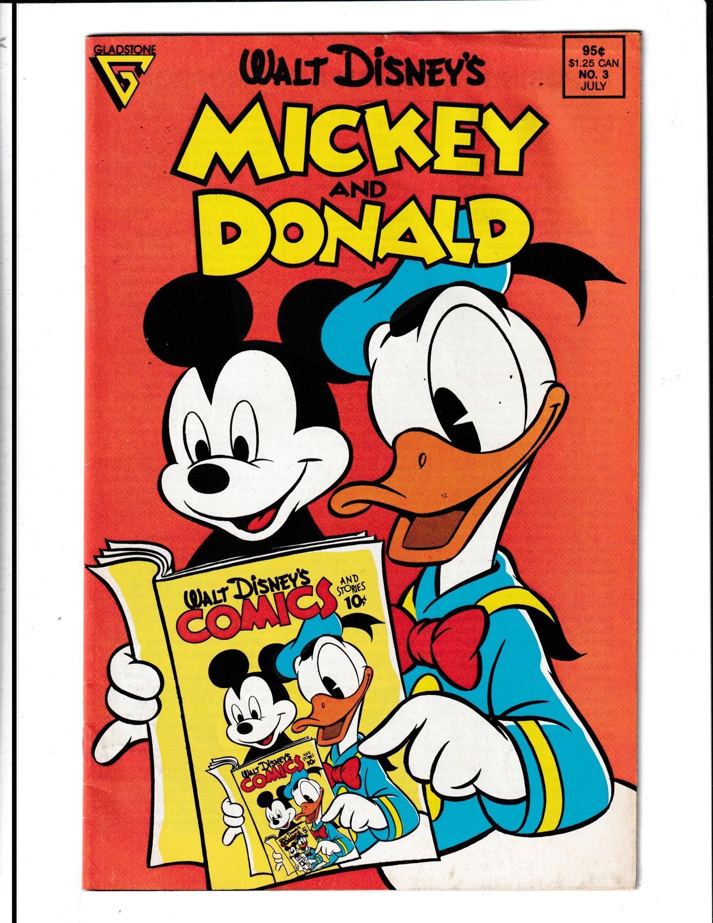 Walt Disney's Mickey and Donald #3 (1988) Gladstone Comics