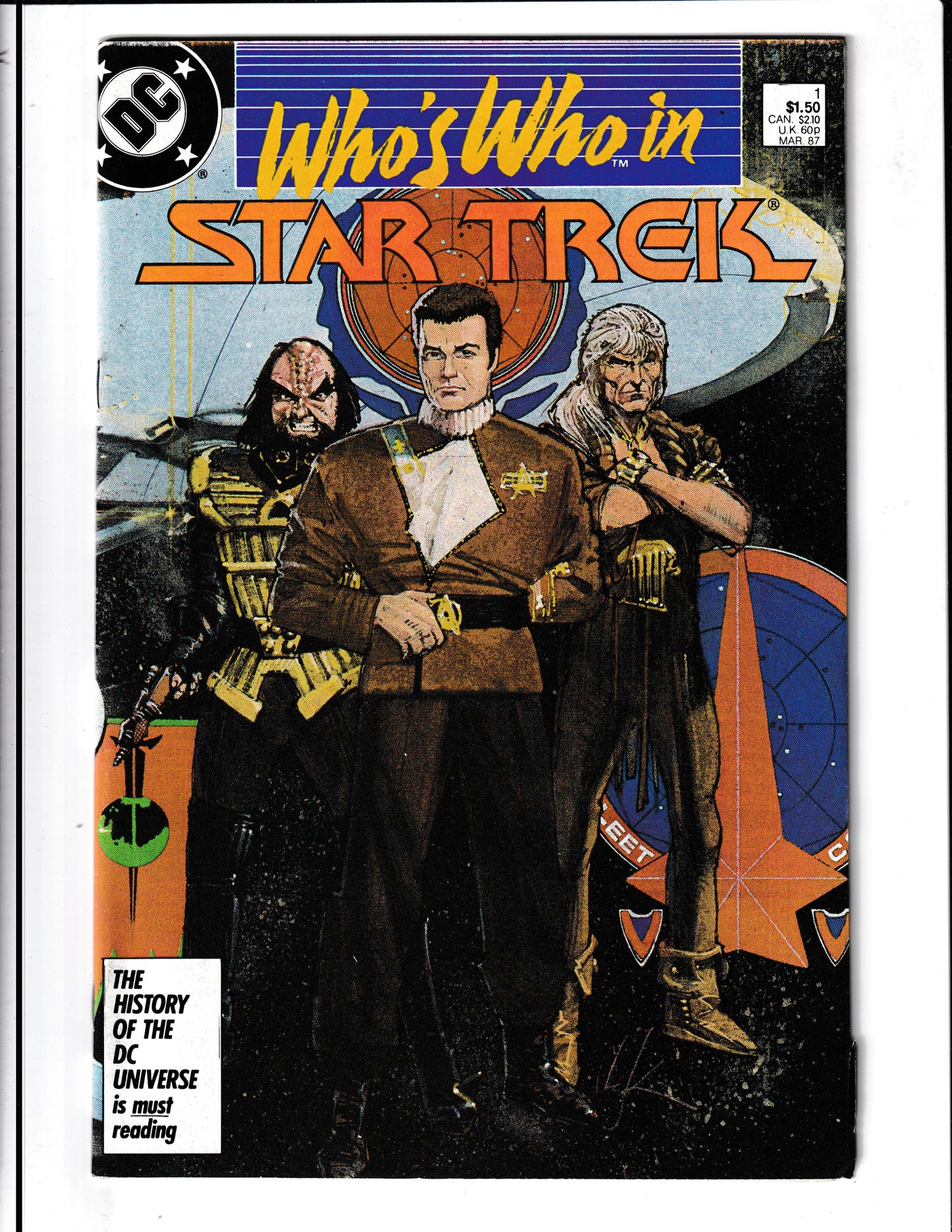 Who's Who in Star Trek #1 (1987) Universe DC Comics