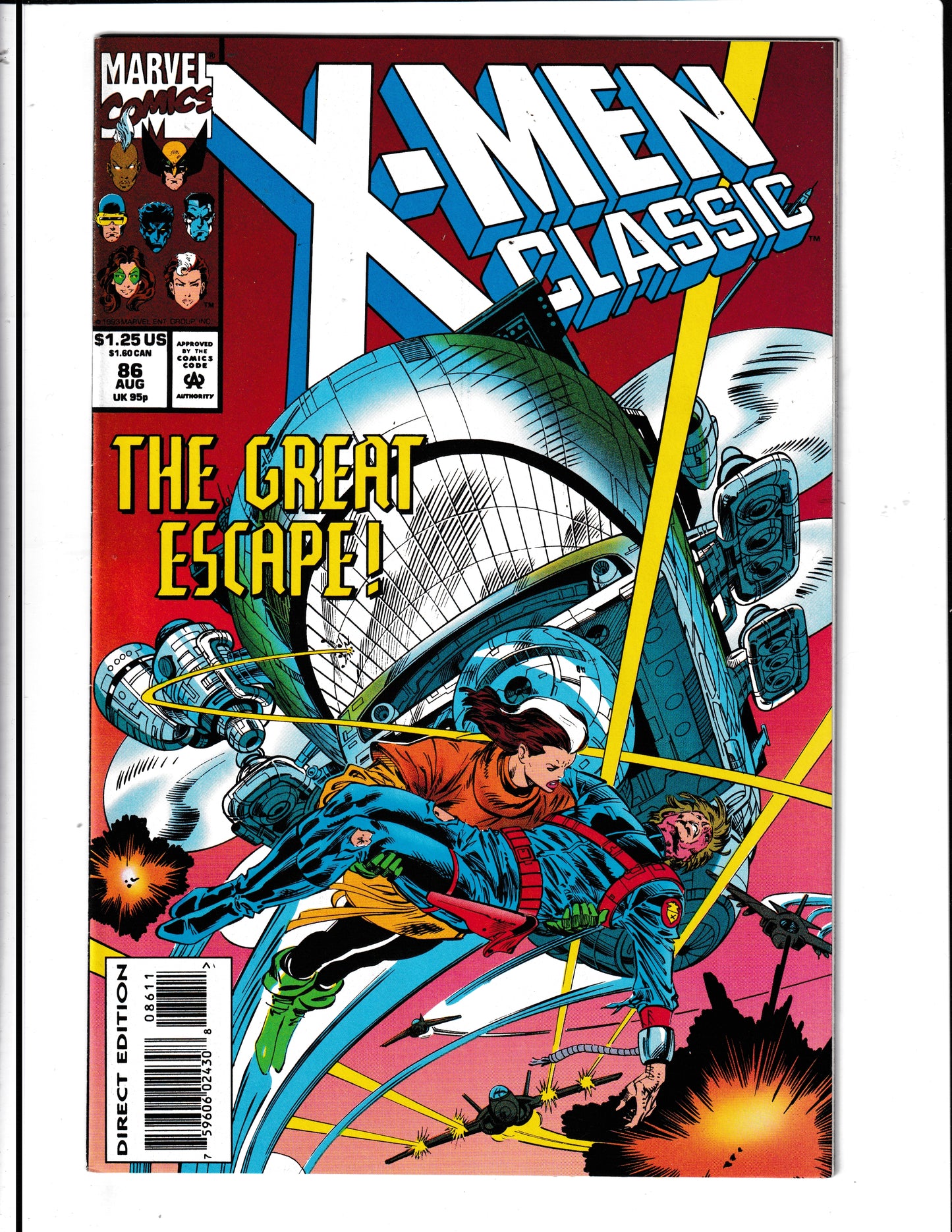 X-Men Classic #86 (1993) Marvel Comics