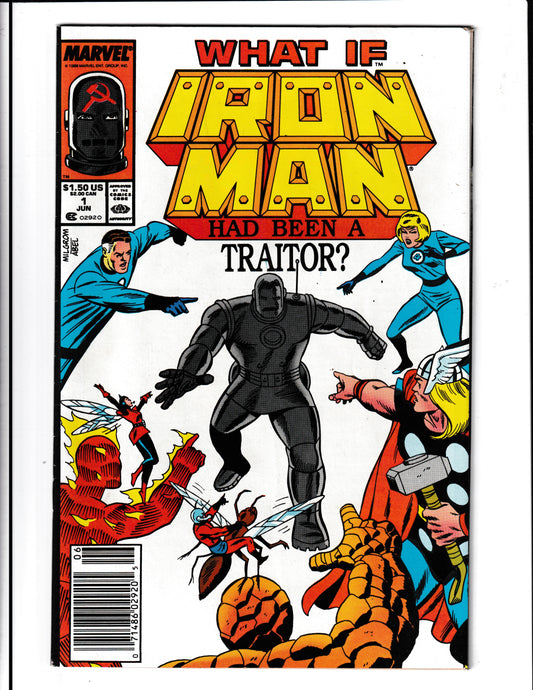 What If...? Special #1 (1988) Iron Man Had Been A Traitor Marvel Comics