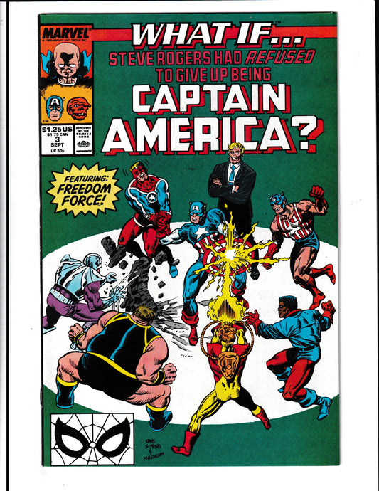 What If...? #3 (1989) Steve Rogers Marvel Comics