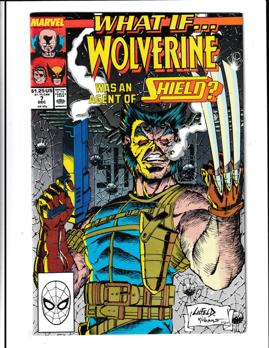 What If...? #7 (1989) Wolverine Was Agent Marvel Comics