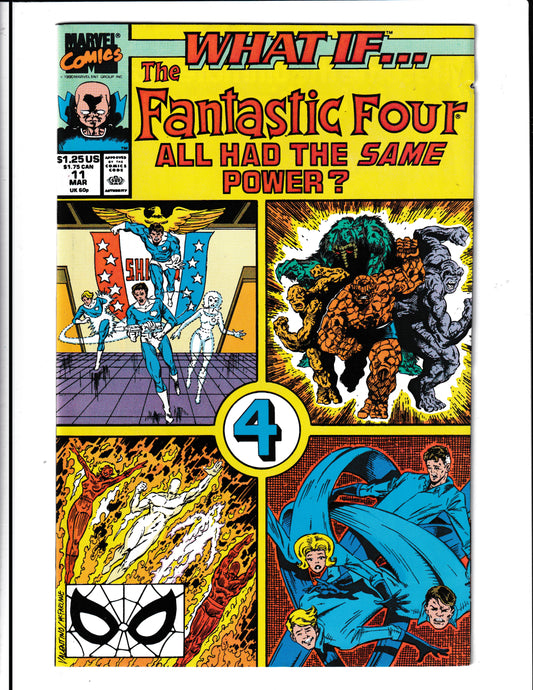 What If...? #11 (1990) Fantastic Four Had Same Power Marvel Comics