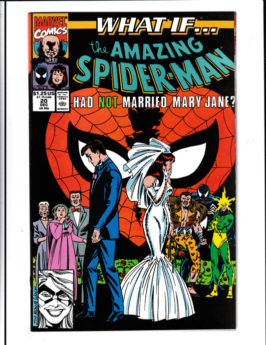 What If...? #20 (1990) Amazing Spider-Man Mary Jane Marvel Comics