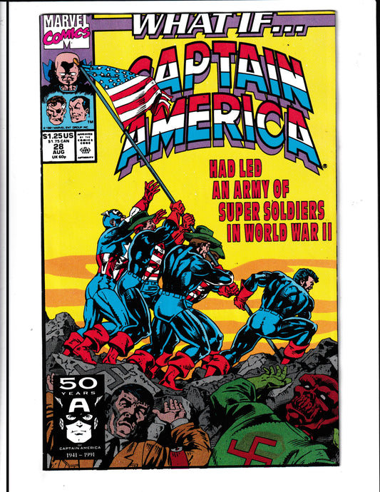 What If...? #28 (1991) Captain America Marvel Comics