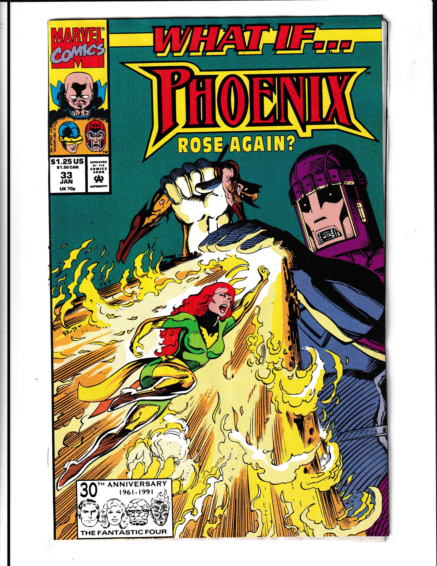 What If...? #33 (1992) Phoenix Rose Again Marvel Comics