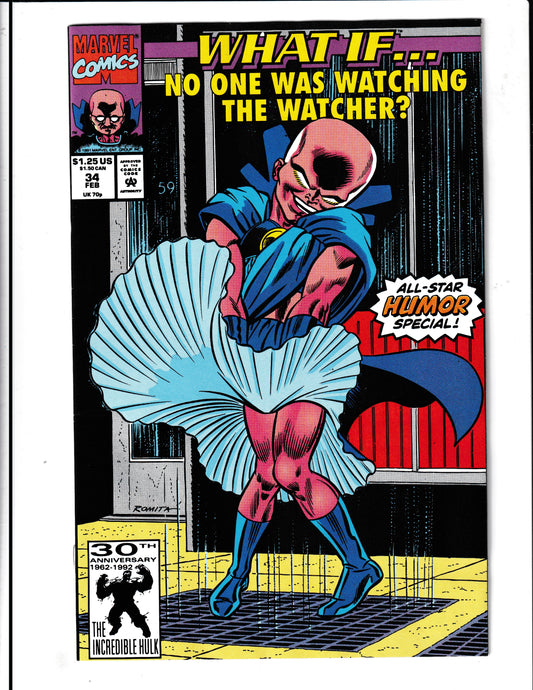 What If...? #34 (1992) No One Was Watching The Watcher Marvel Comics