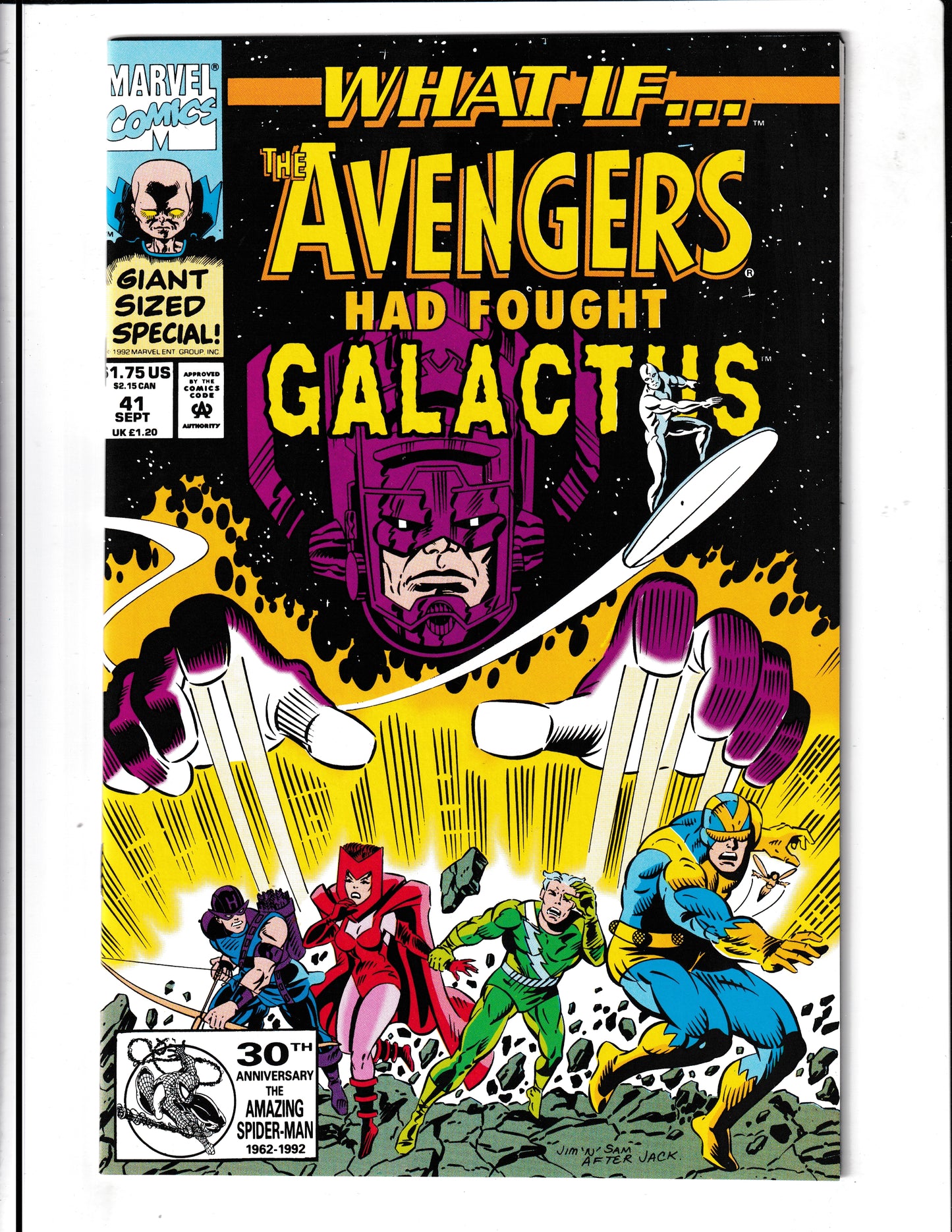 What If...? #41 (1992) Avengers Fought Galactus Marvel Comics