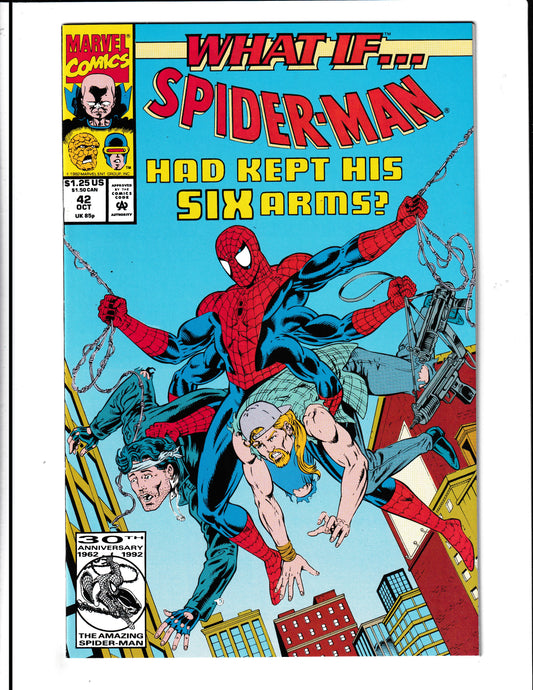 What If...? #42 (1992) Spider-Man Had Kept His Six Arms Marvel Comics