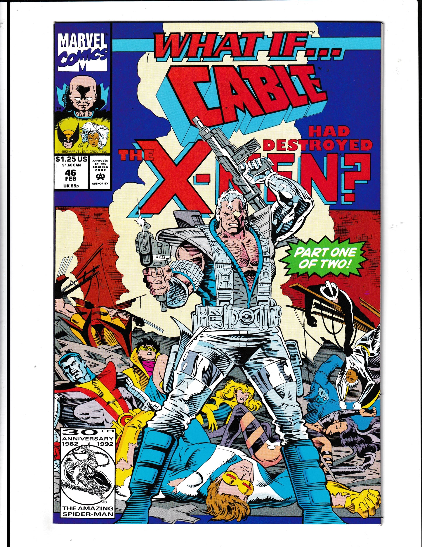 What If...? #46 (1993) Cable Destroyed the X-Men Marvel Comics