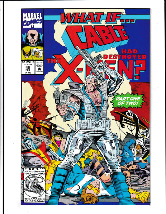 What If...? #46 (1993) Cable Destroyed the X-Men Marvel Comics