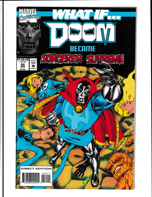 What If...? #52 (1993) Doom Became Socerer Supreme Marvel Comics